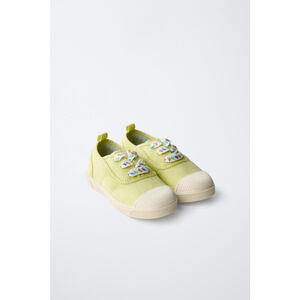 Zara Baby Cotton Sneakers Size 6.5 US 22 EU